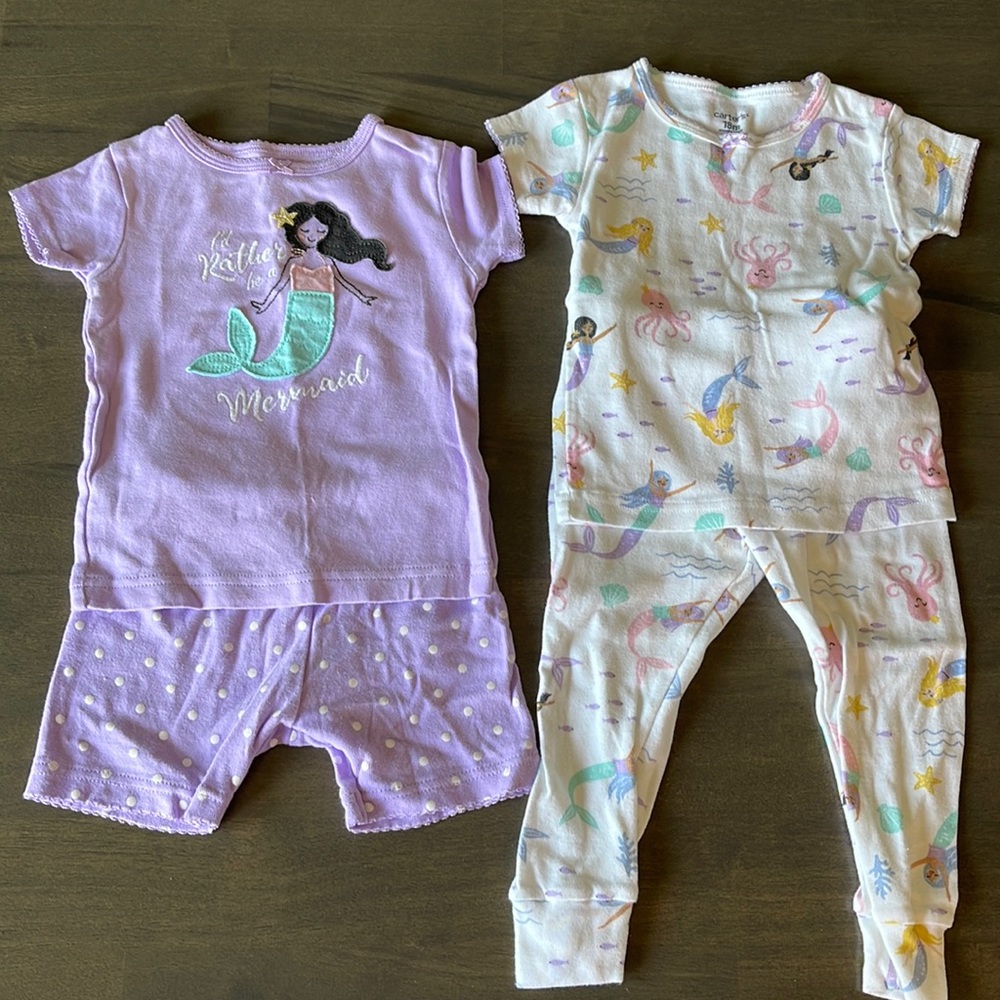 Carters Pajamas Mermaid Set